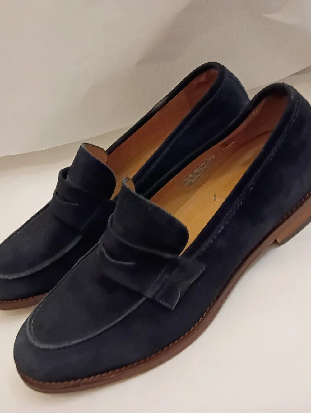 Paul Smith Loafer's Luxury Suede  Leather Shoes Men’s  UK 9